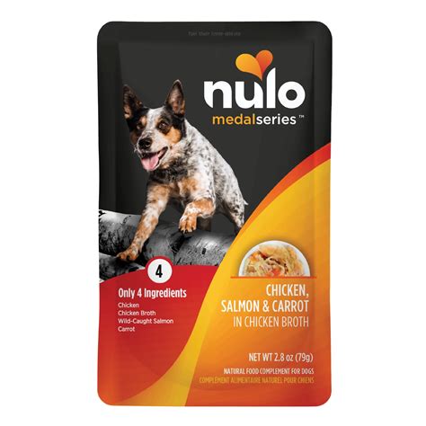 Nulo MedalSeries Bone Broth is made by gently cooking high-quality chicken bones for up to 10 hours to extract nourishing collagen protein and infuses ingredients like parsley, thyme and turmeric to make a wholesome broth. . Petco nulo